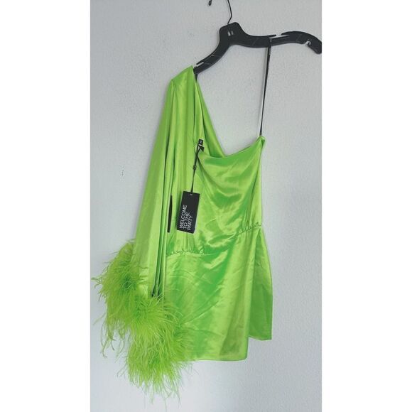 Retrofete ALLEGRA DRESS Lime Punch XS - Picture 9 of 15